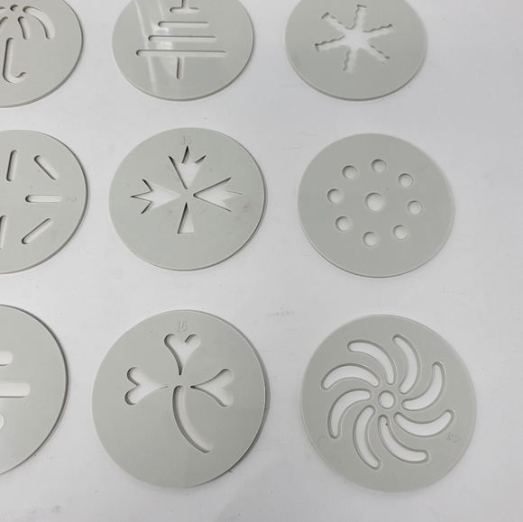 Pampered Chef Cookie Press with 12 Discs 1525 Baking Kitchen Gadgets - Picture 3 of 9